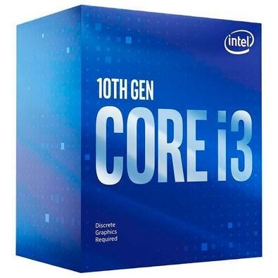 Processador Intel Core I3-10100F 3.60GHz (4.30GHz Turbo) Cache 6MB LGA 1200 - BX8070110100F