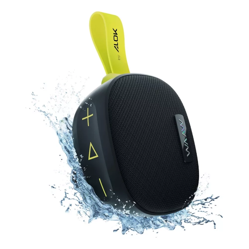 Caixa de Som Speaker Bluetooth Waaw By Alok Me 100SB Resistente à Água