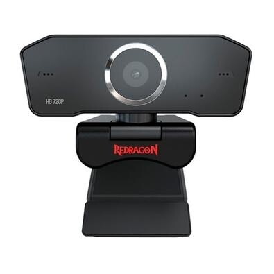 Webcam Redragon Streaming Fobos HD 720p 2 Microfones Redução de Ruídos - GW600-1
