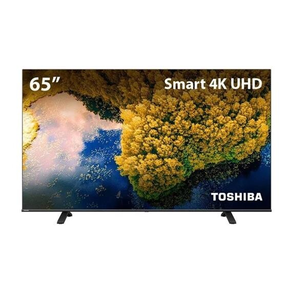 Smart TV DLED 65'' 4K Toshiba VIDAA 3 HDMI 2 USB Wi-Fi - 65C350LS
