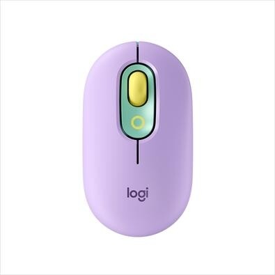 Mouse Sem Fio Logitech POP 4000 DPI Botão Emoji Customizável SilentTouch Compacto USB Bluetooth Daydream - 910-006550