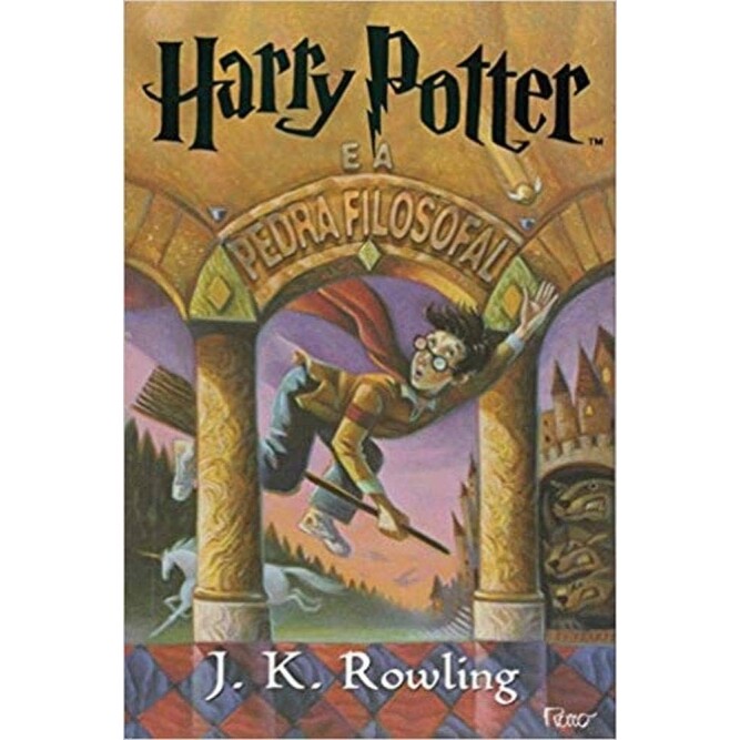 Livro Harry Potter e a Pedra Filosofal - J. K. Rowling