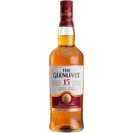 The Glenlivet Scotch Whisky The Glenlivet 15 Anos Single Malt Escocês - 750 Ml