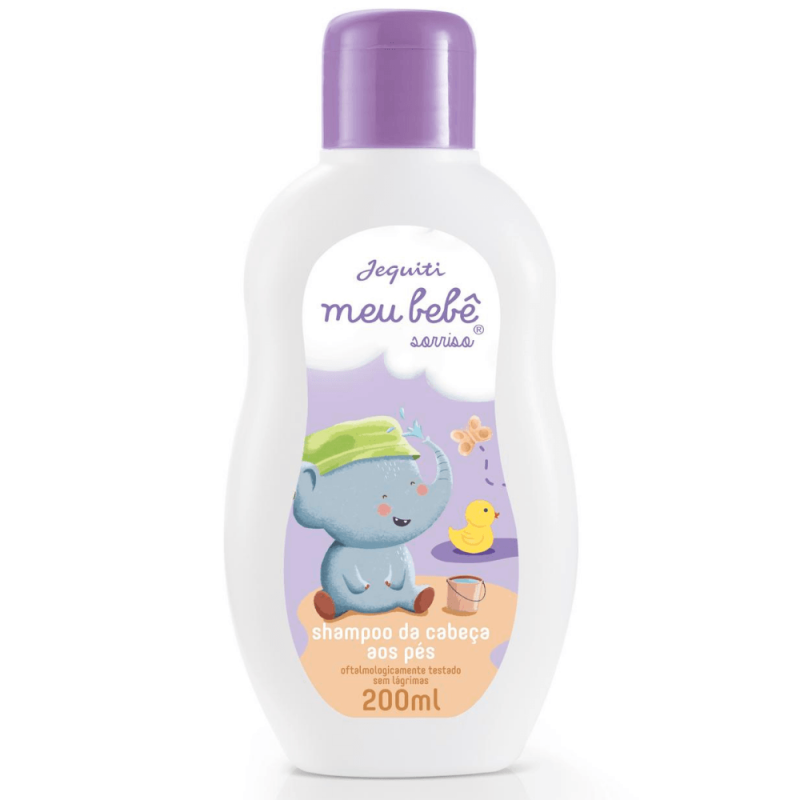 Shampoo da Cabeca aos Pés Meu Bebe Sorriso - 200ml