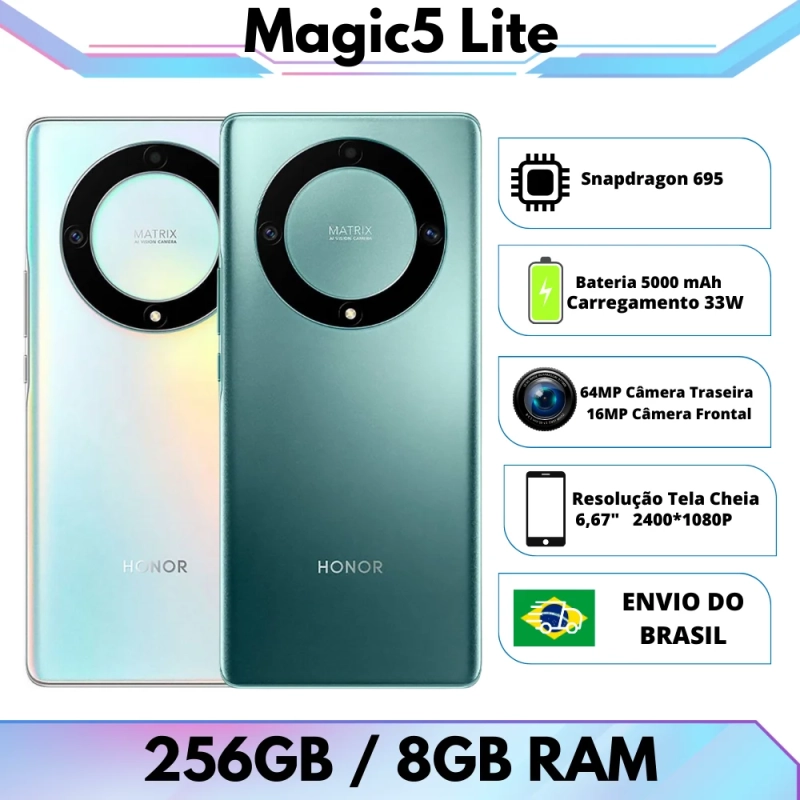 Smartphone Honor Magic 5 Lite 5G 8GB 256GB