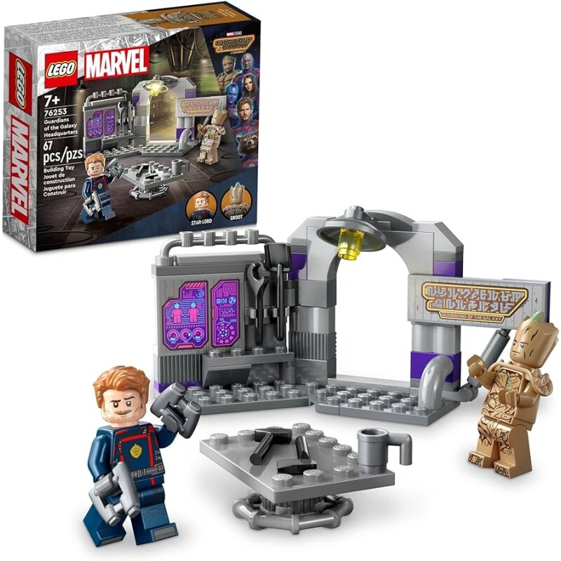 LEGO Marvel Quartel-General dos Guardiões da Galáxia 76253 - 67 Peças