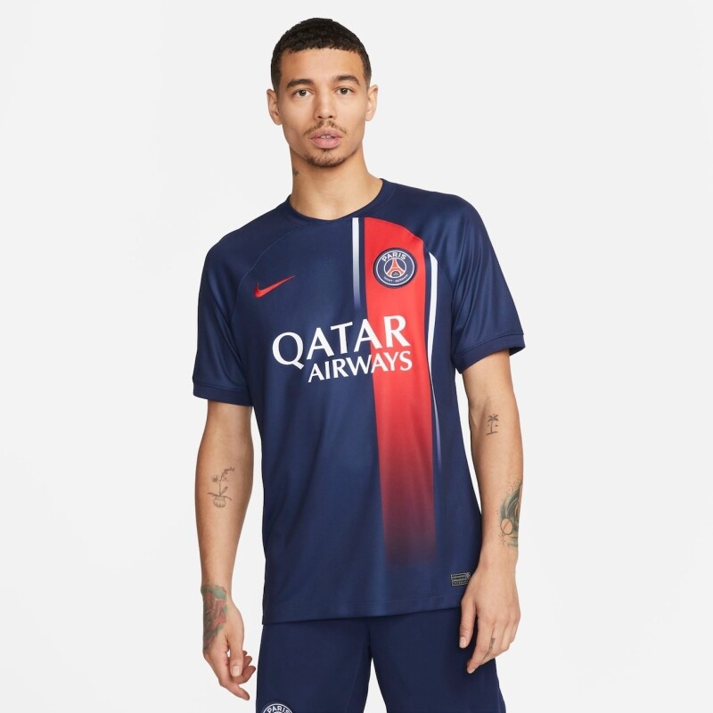 Camisa Nike Paris Saint-Germain I 2023/24 Torcedor Pro Masculina
