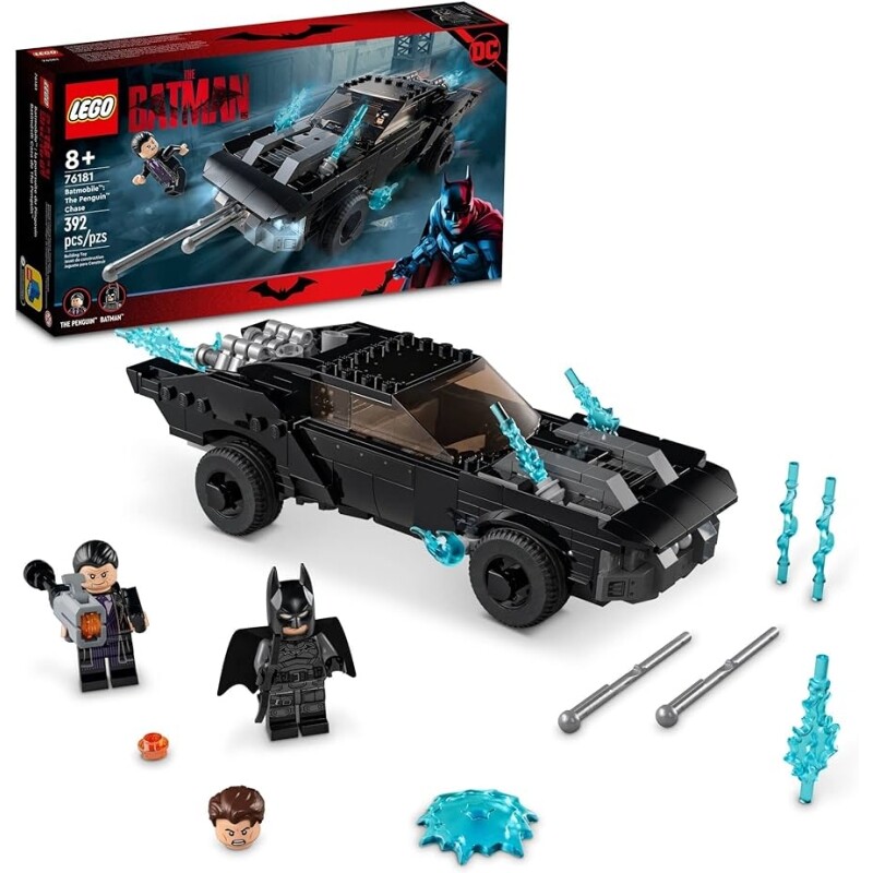 LEGO DC Batman Batmóvel: A Perseguição do Pinguim 76181 Kit Incrível (392 Peças)