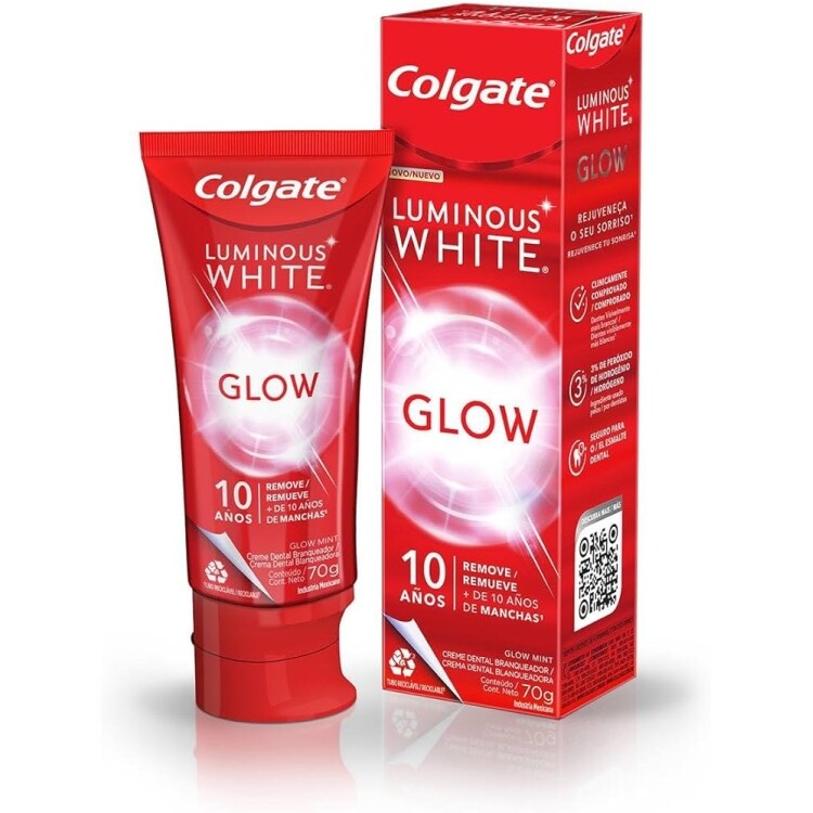 Creme Dental Colgate Luminous White Glow - 70g