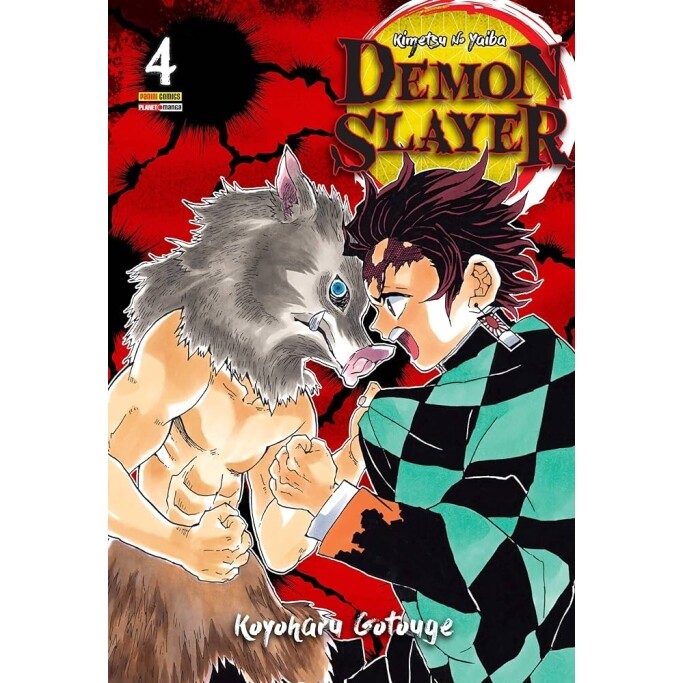 Mangá Demon Slayer - Kimetsu No Yaiba Vol 4