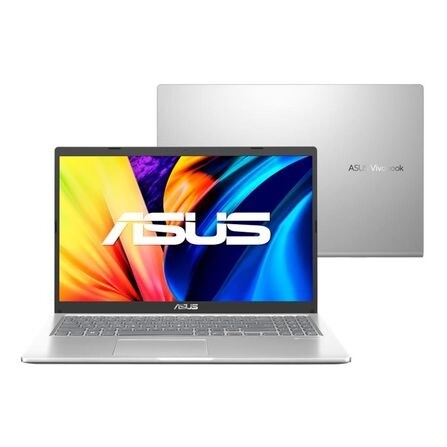Notebook Asus Vivobook 15 i3-1115g4 4GB SSD 256GB Intel Iris Xe Tela 15.6" FHD Linux Endless Os - X1500EA-EJ3665