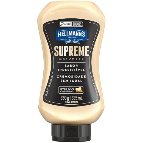Maionese Hellmann's Supreme Squeeze - 330g
