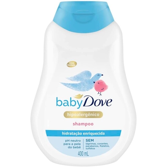 Shampoo Baby Dove Hidratação Enriquecida - 400ml