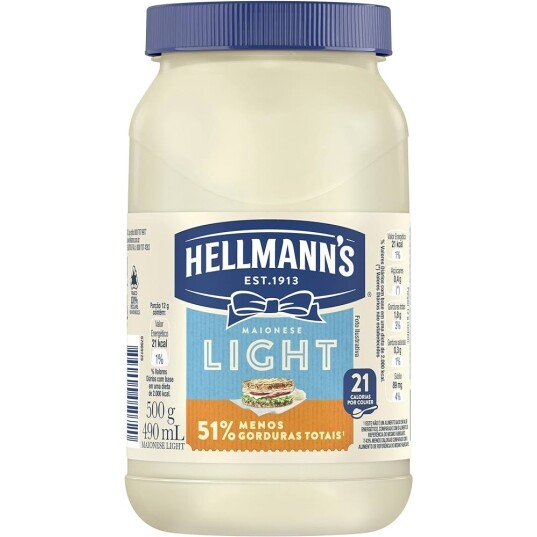 Maionese Hellmann's Light 500g