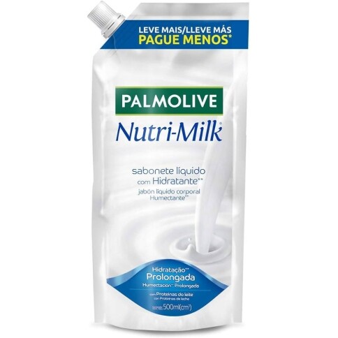 Sabonete Líquido Palmolive Nutri-Milk Nutre & Hidrata 500ml