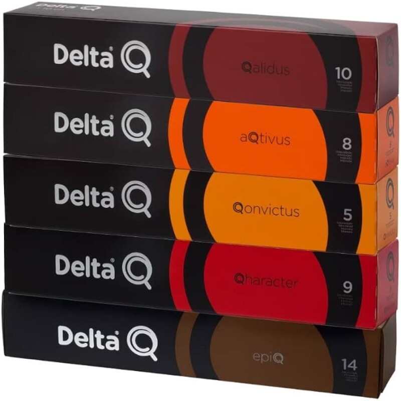 Cápsulas de Café Delta Q Degustação - 50 Unidades