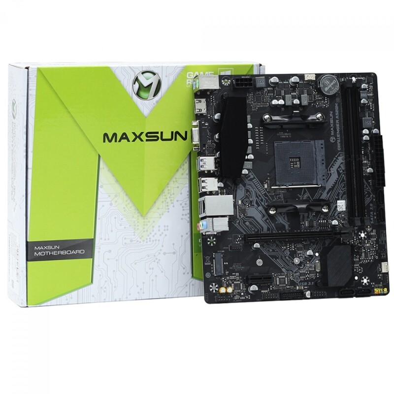Placa Mãe MAXSUN A520M MS-Challenger Chipset A520 AMD AM4 mATX DDR4