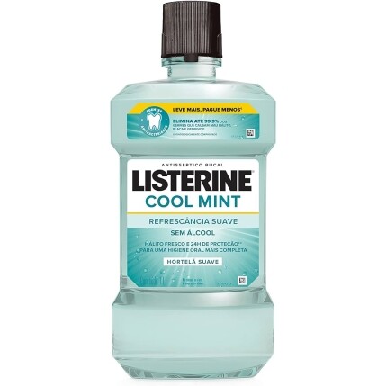 Listerine Cool Mint Enxaguante Bucal Sem Álcool 1L