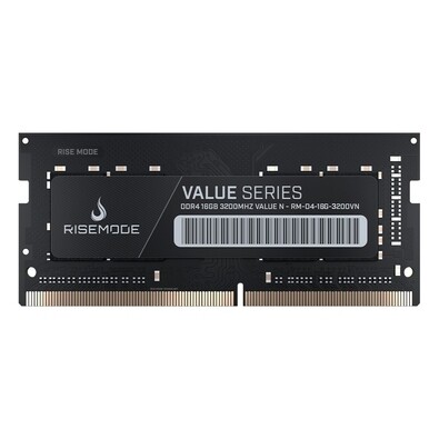 Memoria Gamer Rise Mode Value 16GB 3200MHZ DDR4 CL16 Para Notebook - RM-D4-16G-3200VN