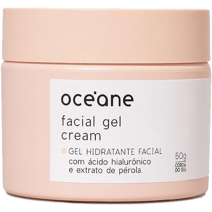 Gel Hidratante Facial Facial Gel Cream Océane Océane Incolor - 50g