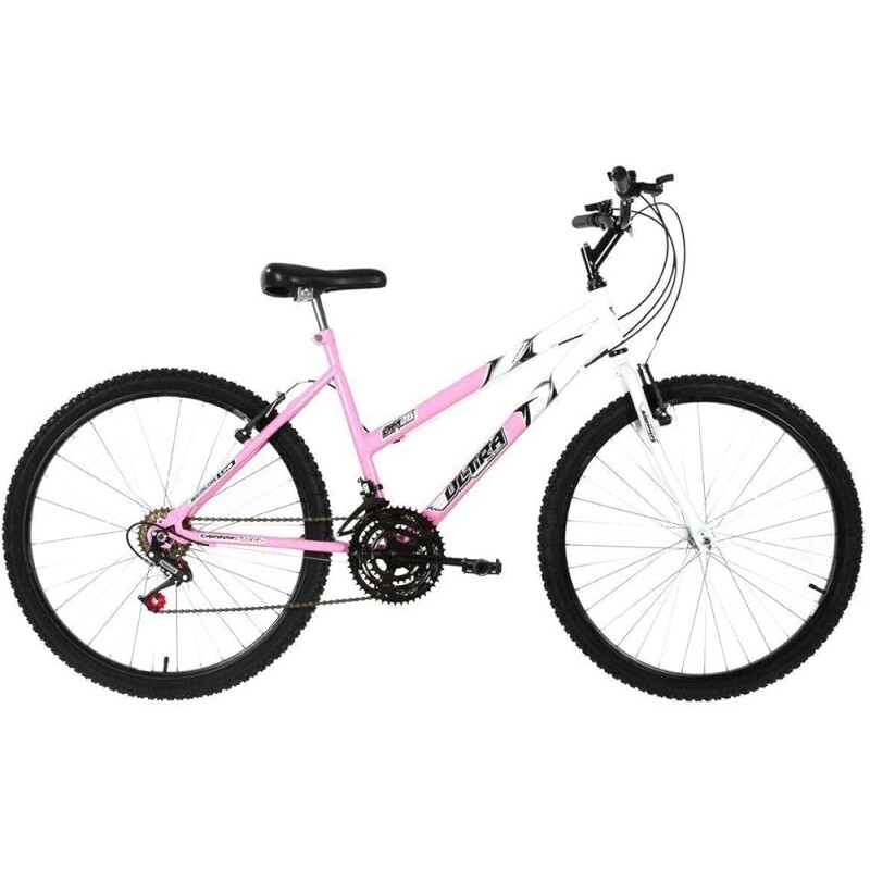 Bicicleta Ultra Bikes Aro 24 18V Feminina