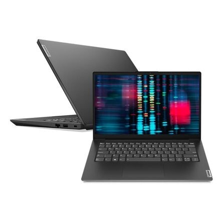 Notebook Lenovo V14 I5-1235U 8GB SSD 256GB Intel Iris Xe Graphics Tela 14" FHD Linux - 82ULS00200