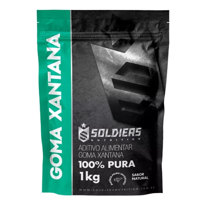Aditivo Alimentar Goma Xantana Soldiers Nutrition 1kg