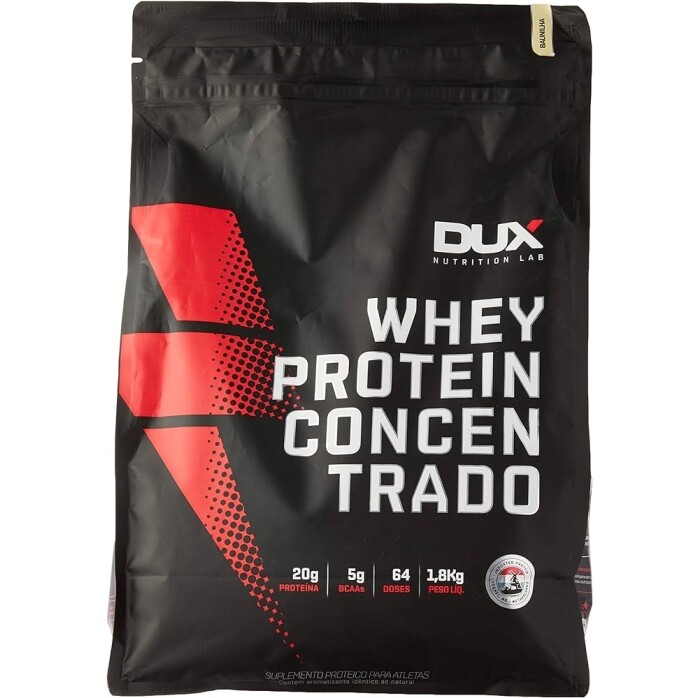 Whey Protein Dux Nutrition Concentrado Refil 1,8Kg - Baunilha