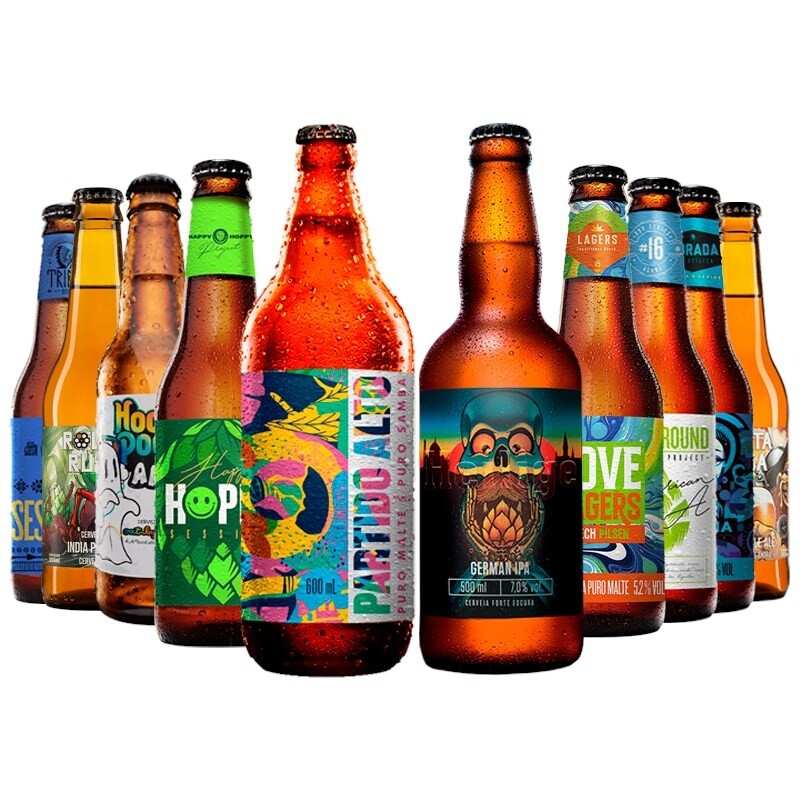 Kit de Cervejas Refrescantes - Compre 5 e Leve 10