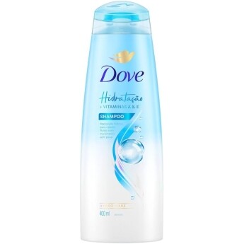 2 Unidades Shampoo Dove Hidratação Intensa - 400ml