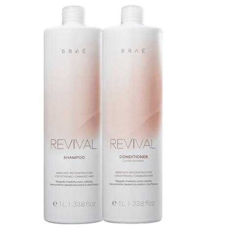 Kit Brae Revival Shampoo e Condicionador 1L