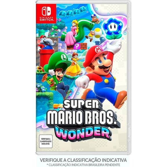 Jogo Super Mario Bros. Wonder - Nintendo Switch