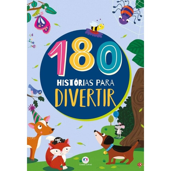Livro 180 Histórias para Divertir - Ciranda Cultural