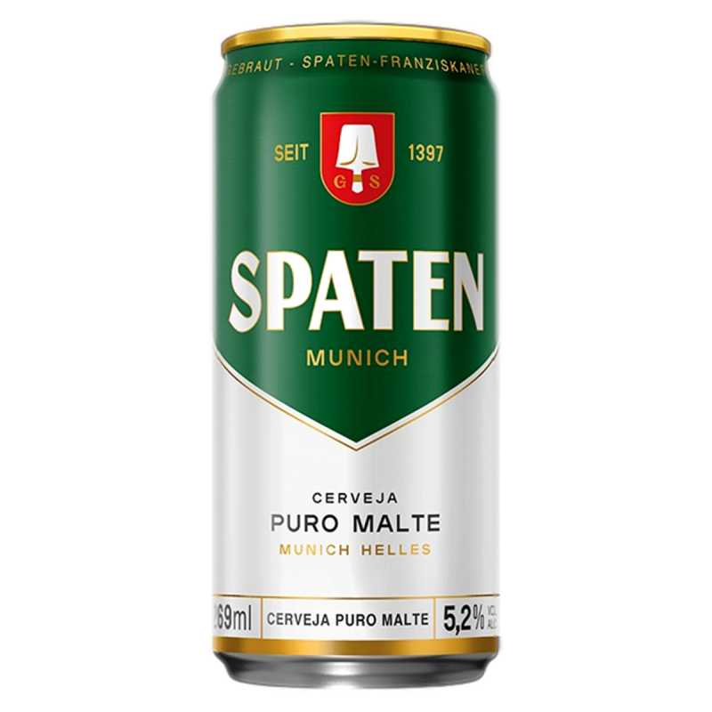 Cerveja Munich Helles Puro Malte Spaten - 269ml