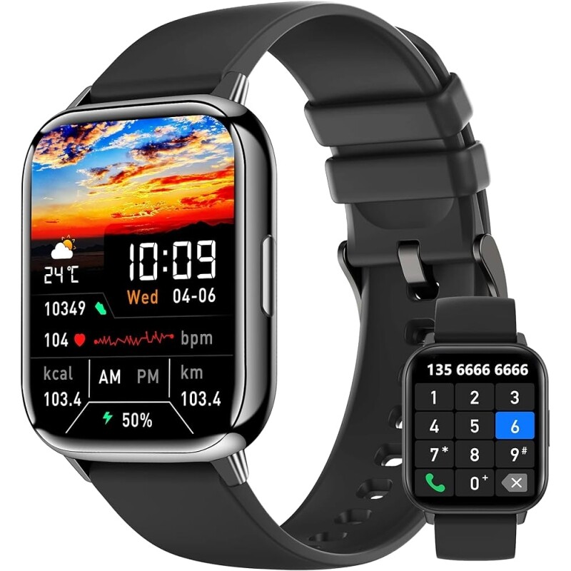 Smartwatch Hrich Tela Touch 1,91''
