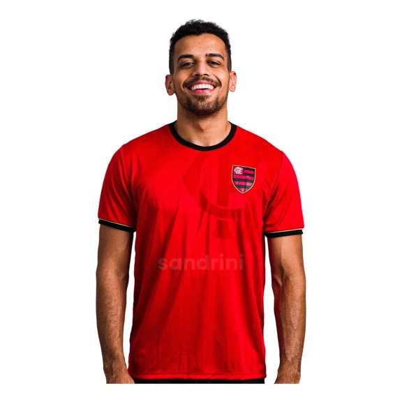 Camisa Time Futebol Flamengo Masculina Adulto Braziline
