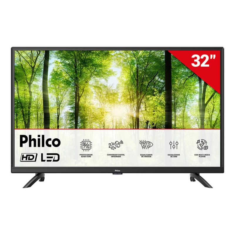 TV 32 HD Receptor Digital Philco - PTV32G5NDCPH
