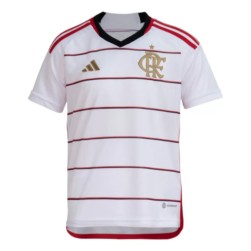 Camisa Flamengo Adidas II 23/24 s/n° Torcedor - Infantil