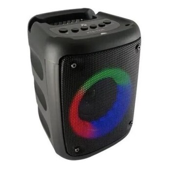 Caixa de Som Bluetooth LED RGB Portátil Tws Estéreo
