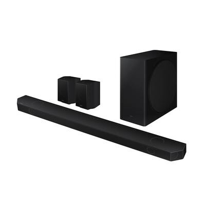 Soundbar Samsung HW-Q930B com 9.1.4 canais Dolby Atmos Acoustic Beam Sincronia Sonora e Alexa integrado