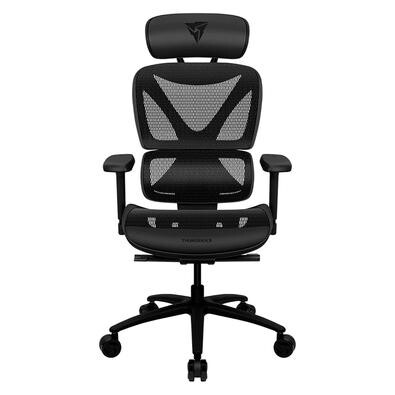 Cadeira Office ThunderX3 XTC Mesh Até 150Kg Reclinável Braço 3D Cilindro de Gás Classe 4 Nylon Preto - 79603