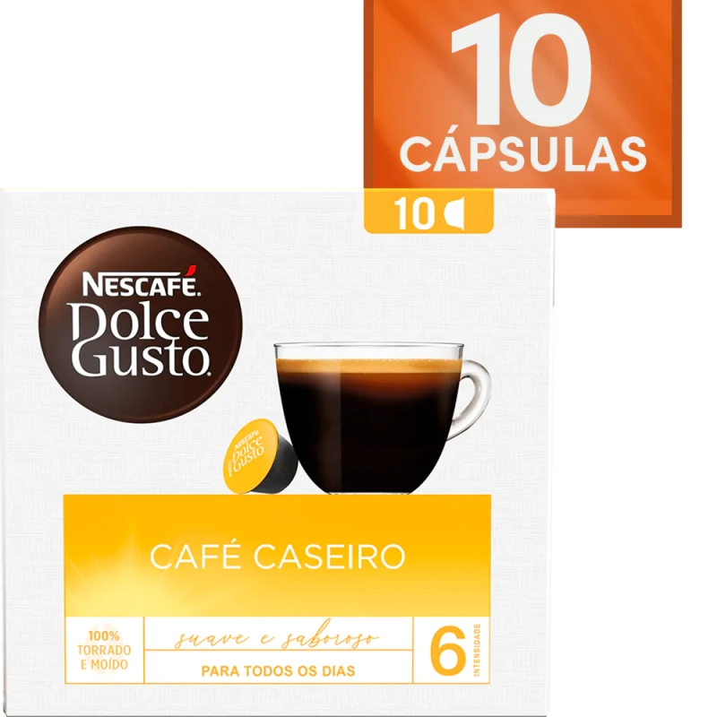 Café Caseiro 10 Cápsulas