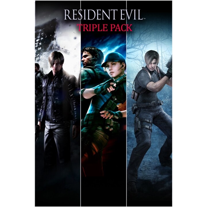 Jogos Pacote Triplo Resident Evil 4, 5 e 6 - Xbox One