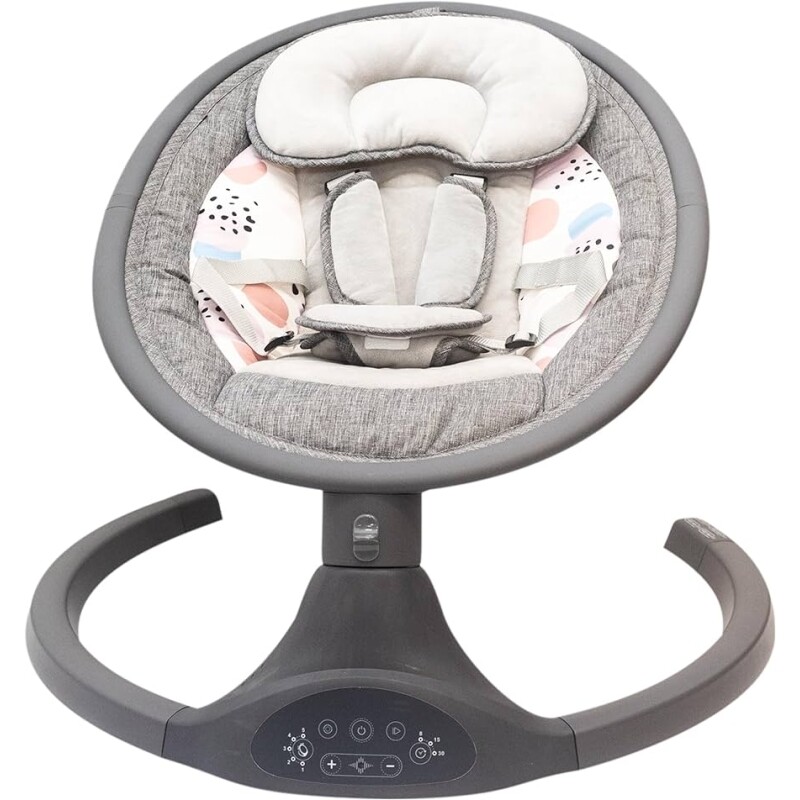 Cadeira Musical para Bebê até 9kg Leve Portátil Musical Conexão Bluetooth - Joyful Clingo
