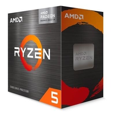 Processador AMD Ryzen 5 5600GT 3.6 GHz (4.6GHz Max Turbo) Cachê 4MB 6 Núcleos 12 Threads AM4 - 100-100001488BOX