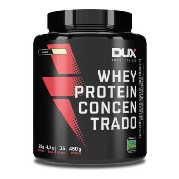 Whey Protein Concentrado Dux Nutrition Sabor Baunilha - 450g