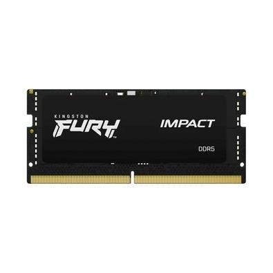 Memória Kingston Fury Impact 16GB 5600MHz DDR5 CL40 para Notebook Gamer Preto - KF556S40IB-16
