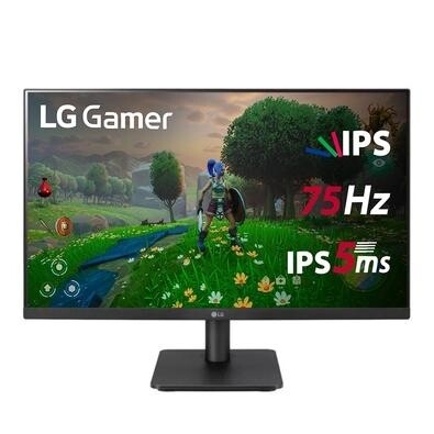 Monitor Gamer LG 23.8 Full HD IPS HDMI VESA FreeSync Sem Bordas Preto - 24MP400-B