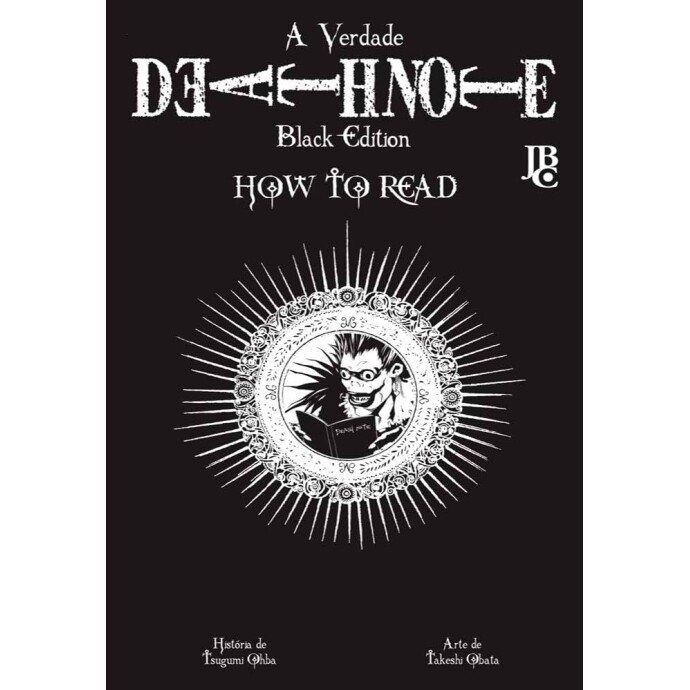 Mangá Death Note Black Edition - How to read