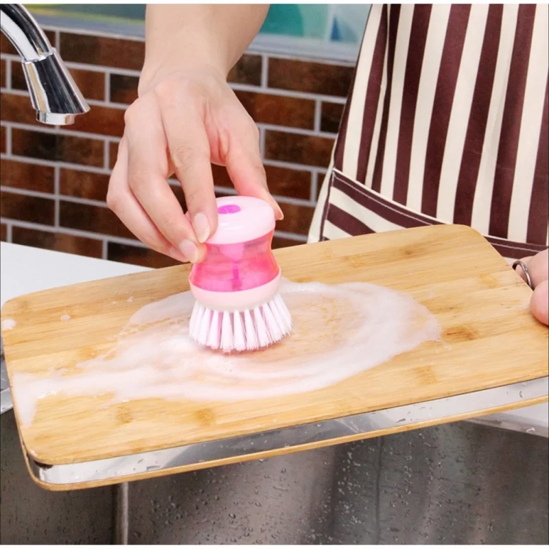 Escova Lava-louças com Recipiente para Detergente